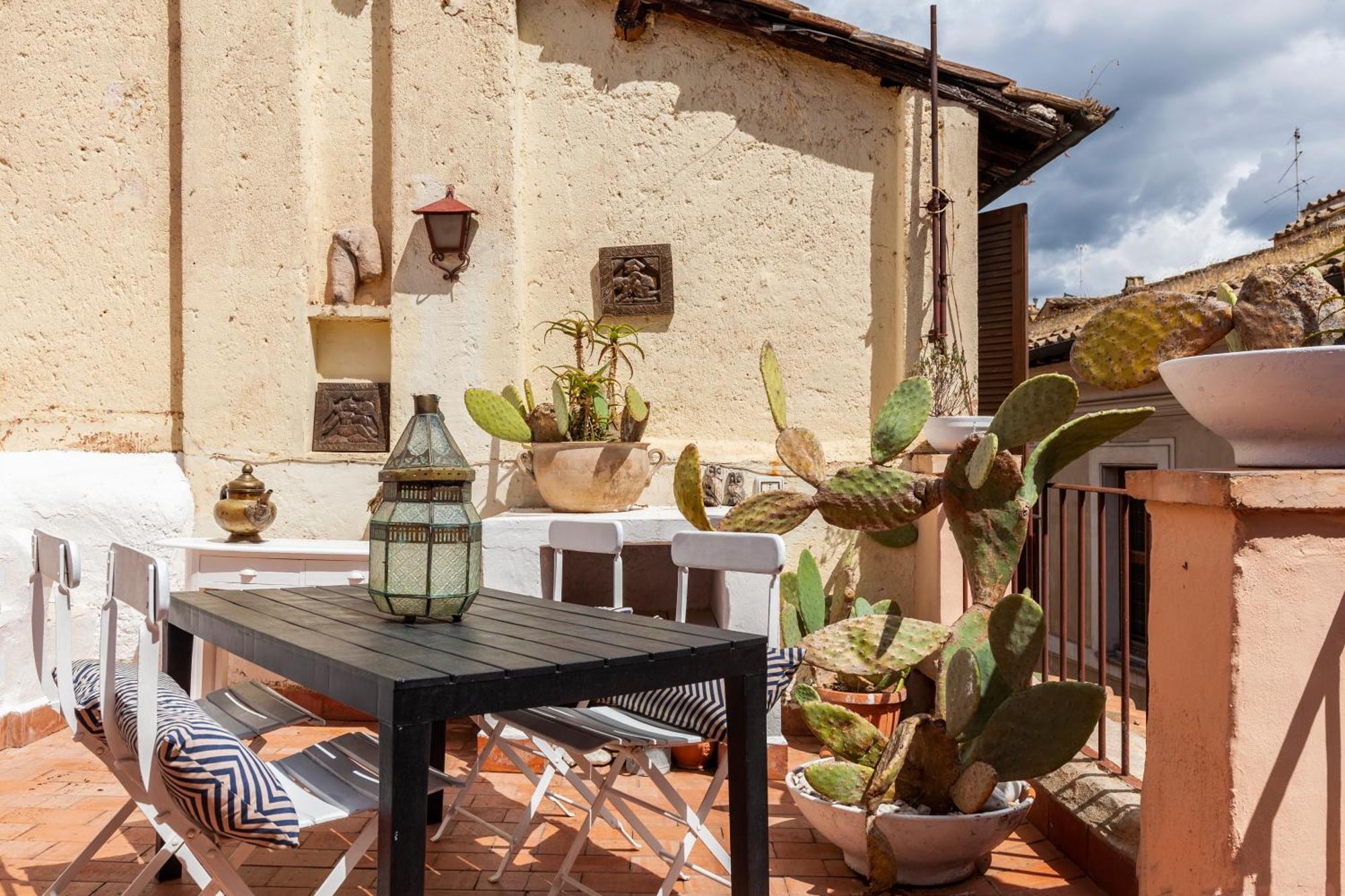 Pantheon Splendid Flat With Terrace Apartment